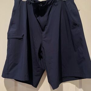 Columbia Blue Cargo Shorts Relaxed Fit